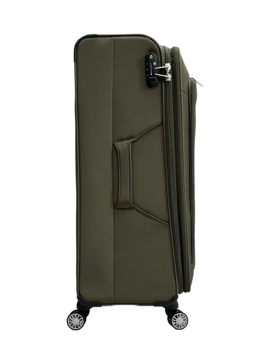 Lightweight Suitcase 4 Wheel Luggage Travel Cabin TSA Soft Bag