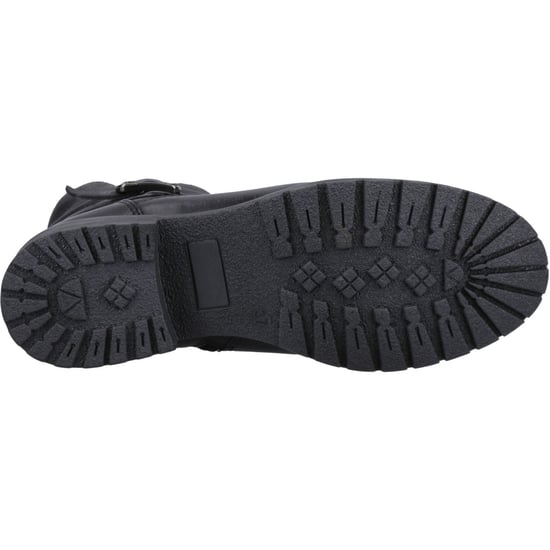 Hush Puppies Piper Laarzen Leder Vrouwen Zwart - Image 3