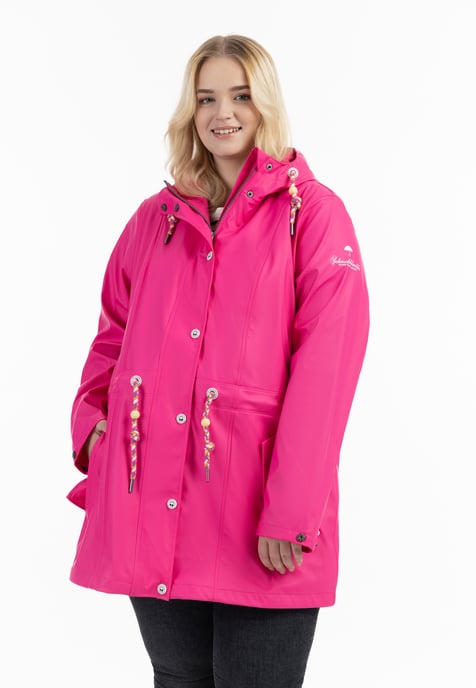 Schmuddelwedda Grote maat regenjas bridgeport Dames ROZE-280 - Image 3