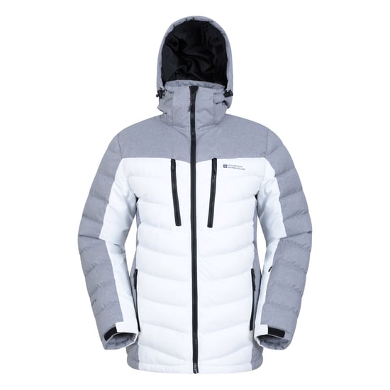 Mountain Warehouse Heren Vulcan III Ski Jacket (Wit) - Image 1