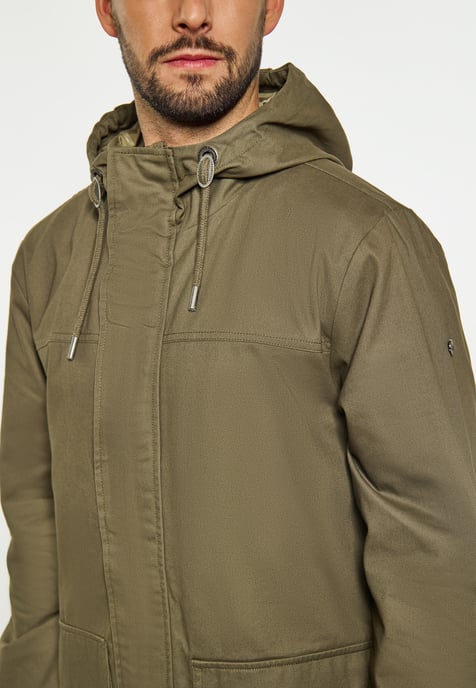 Dreimaster Anorak Heren militaire olijf - Image 5