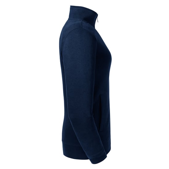 Russell Dames/dames Authentieke Sweat Jacket (Franse marine) - Image 3
