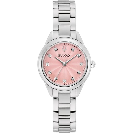 Bulova Sutton Dames Zilveren Horloge 96P249 - Image 1