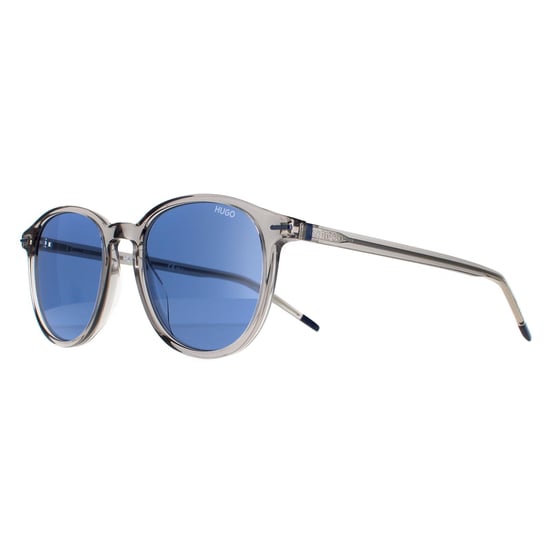 Hugo van Hugo Boss Round Mens Gray Blue Avio HG 1169/S - Image 2