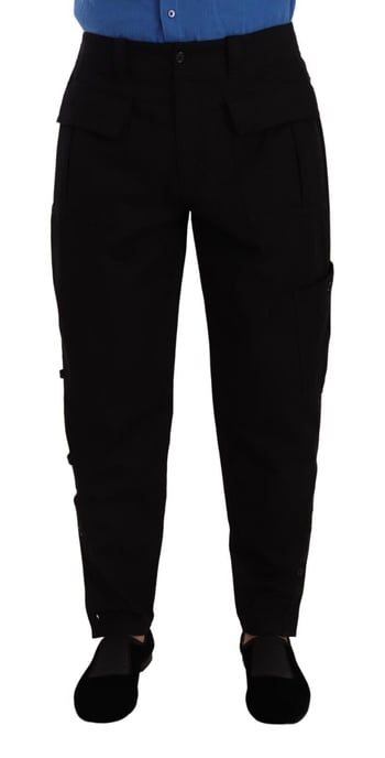 Katoenen Stretch Tapered Cargo Broek - Image 1