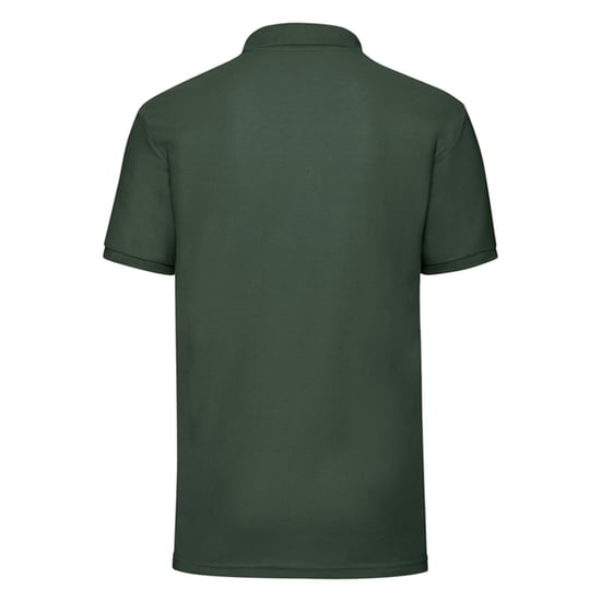 Fruit of the Loom Heren 65/35 Piqué Poloshirt (Fles groen) - Image 2