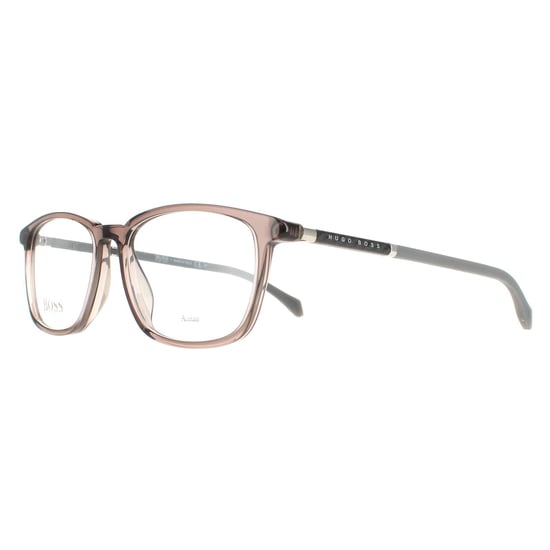 Hugo Boss Rectangular Mens Transparent Grey BOSS 1133