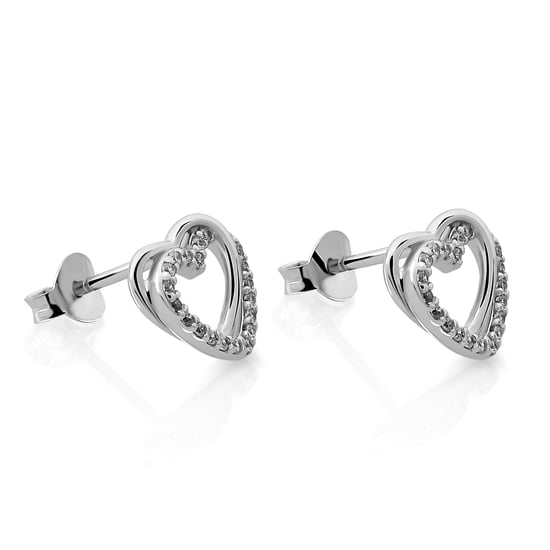 Orphelia 'Ariana' Dames 925 Sterling Zilveren Oorbellen - Zilver ZO-7482 - Image 2