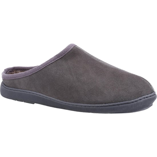 Hush Puppies Herenpantoffels Ashton Suède (Grijs) - Image 1