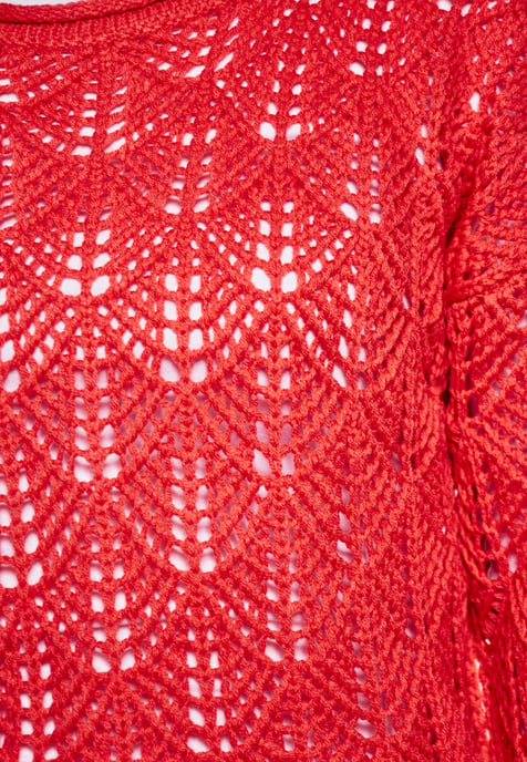 Mymo Jumper Dames rood - Image 3