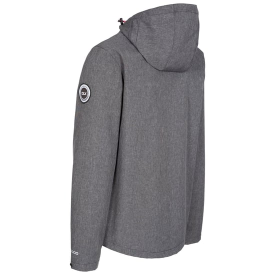 Trespass Mens Anak Soft Shell Jacket (Black Marl)