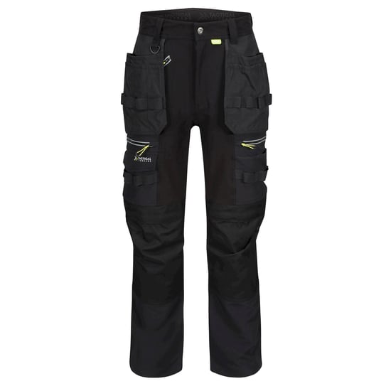 Regatta Heren Infiltrate Softshell Stretch Werkbroek (Zwart) - Image 1