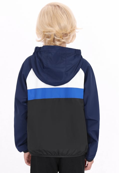Schmuddelwedda Anorak jongens (kinderen) marine colorblock - Image 4
