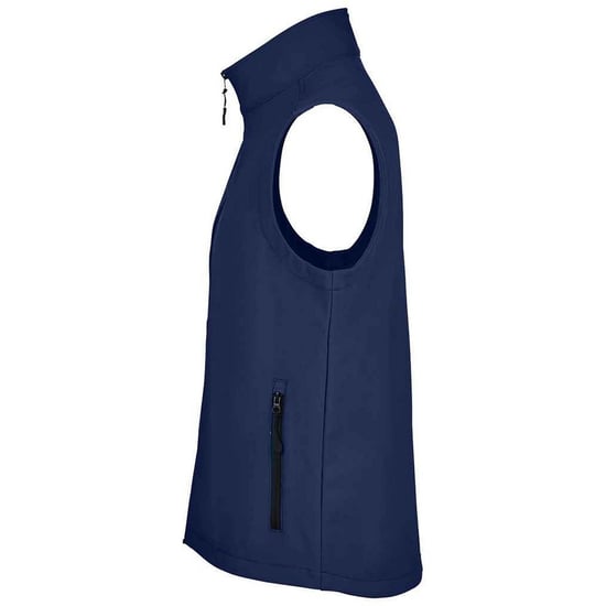 SOLS Unisex Race Softshell Gilet voor volwassenen (Franse marine) - Image 3