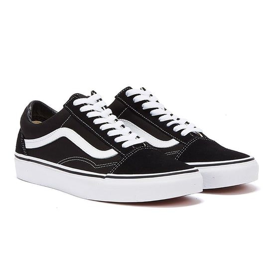 Vans Old Skool Dames Zwart Canvas Trainers - Image 1