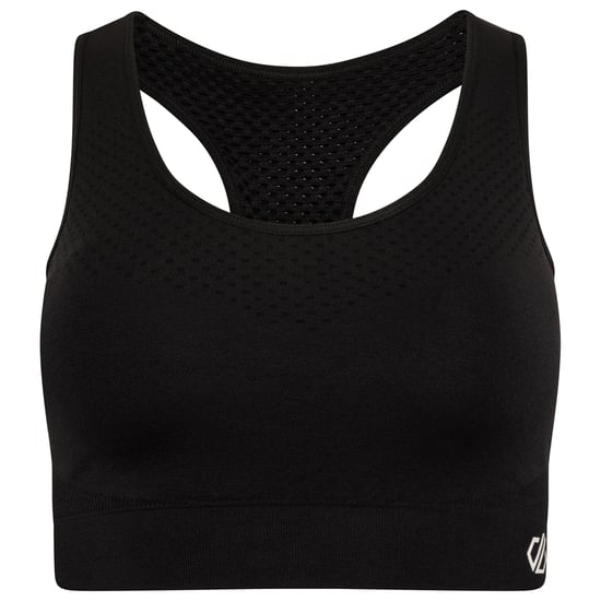 Dare 2b Vrouwen/dames Dont Sweat It Sportbeha (Zwart/Zwart) - Image 1