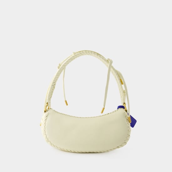 Edge Weaving Schoudertas - Off White - Leer - Beige - Image 3