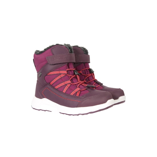 Mountain Warehouse Denver Adaptive Waterdichte Sneeuwlaarzen voor Kinderen/Kinderen (Bes) - Image 1