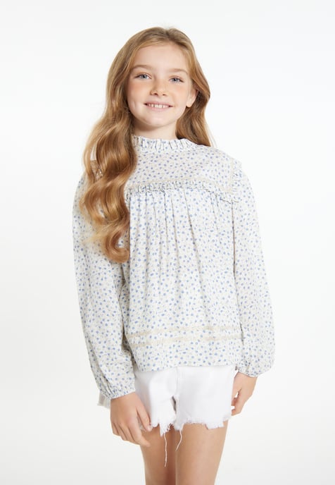Dreimaster Blouse meisjes (kinderen) blauw - Image 3