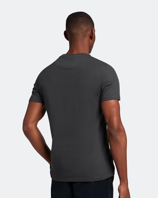 Lyle & Scott effen T-shirt in grijs - Image 3