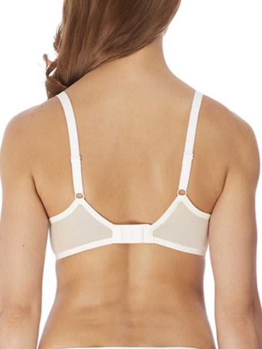 Lisse Moulded Spacer Bra - White - Image 2