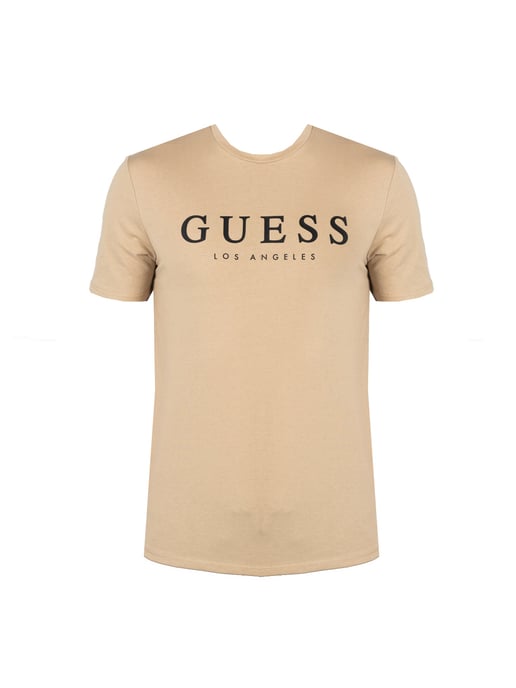 Guess T-Shirt Leo Mannen beige - Image 1