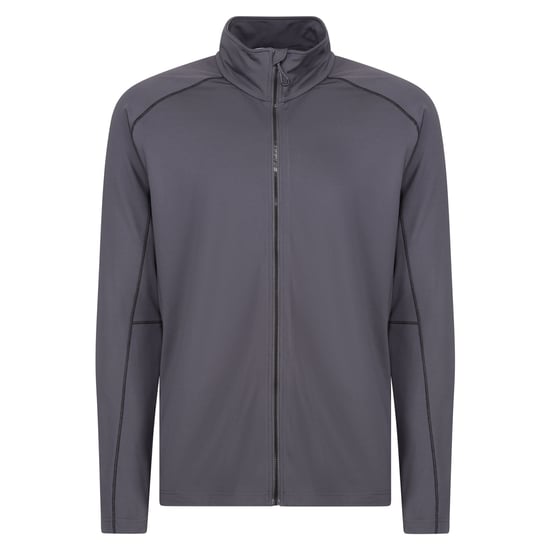 Regatta Mens Core Stretch Full Zip Midlayer (Seal Grey)