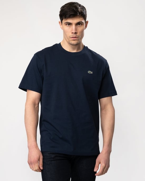 Lacoste Mens Classic Cotton Fit Jersey T-Shirt - Image 1