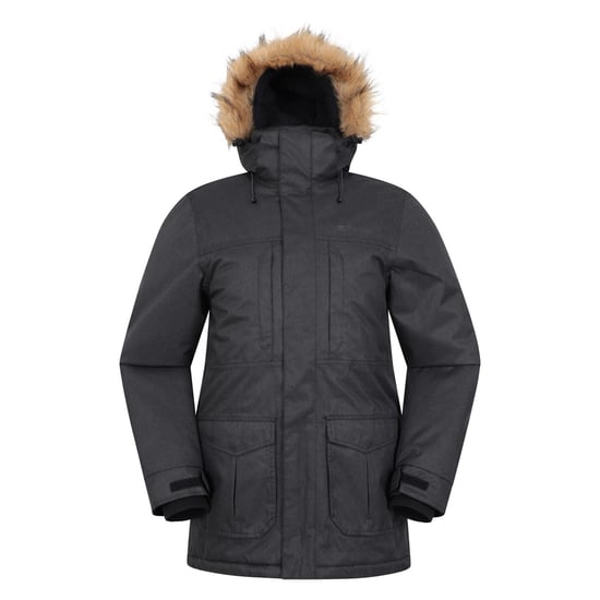 Mountain Warehouse Heren Gorge II Long Jacket (Zwart) - Image 1