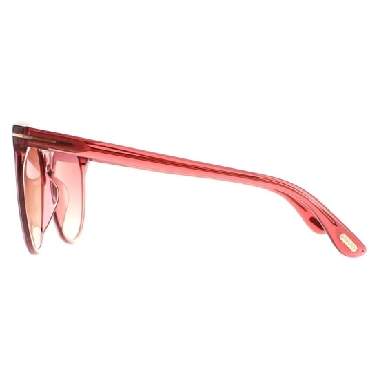 Tom Ford Round Womens Shiny Transparent Antique Pink Pink Gradient  Maxim FT0787