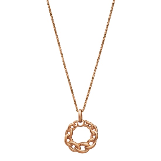 Orphelia 'Estelle' Dames 925 Sterling Zilveren Set: Ketting-Hanger + Oorbellen - Roze SET-7516/RG - Image 2