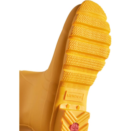 Hunter Original Short Wellington Boots Rubberen Damesgele Regenlaarzen - Image 3