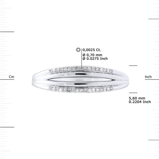 DIADEMA - Ring - Diamonds - White Gold