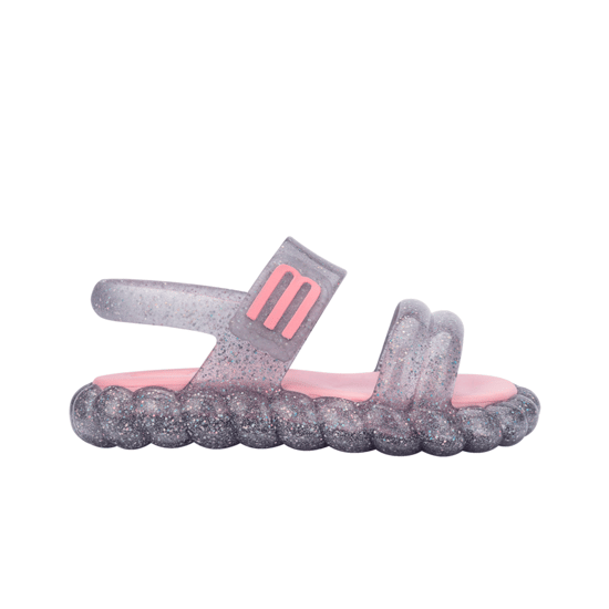 Bubble Tech Sandal Glitter Transp/Pink - Image 1