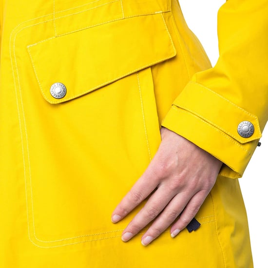 Trespass - Dames Rainy Day Waterproof Jas (Geel) - Image 3