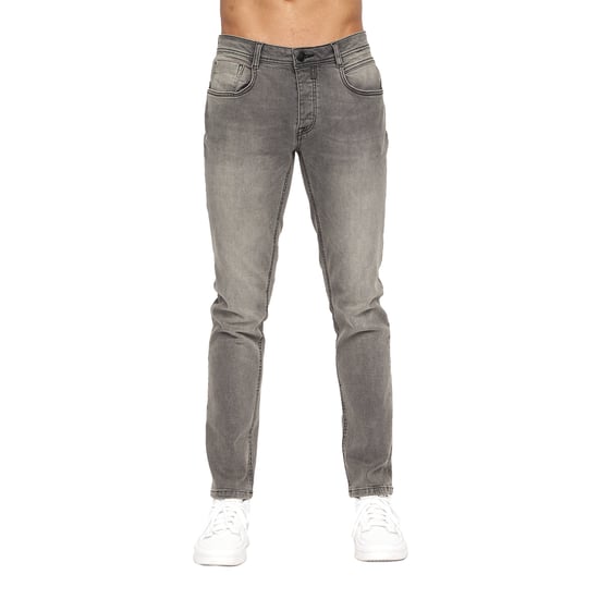 Crosshatch Heren Malcolm Slim Jeans (Lichtgrijze wassing) - Image 6
