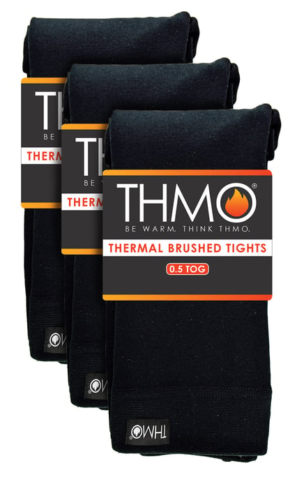 THMO - Set van 3 thermo leggings met fleece voering voor dames - Zwart - Image 2