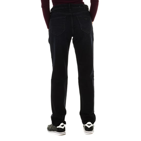 Women's long straight-cut denim pants 6Y5J15-5DWPZ