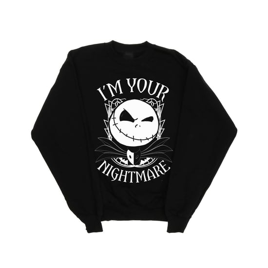 Disney Dames/Dames Nightmare Before Christmas Nightmare Sweatshirt (Zwart) - Image 1