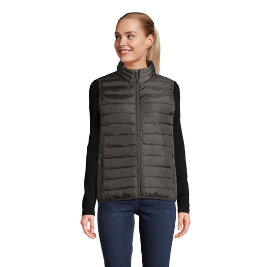 SOLS Dames/Dames Stream Gilet (Houtskool Grijs) - Image 1