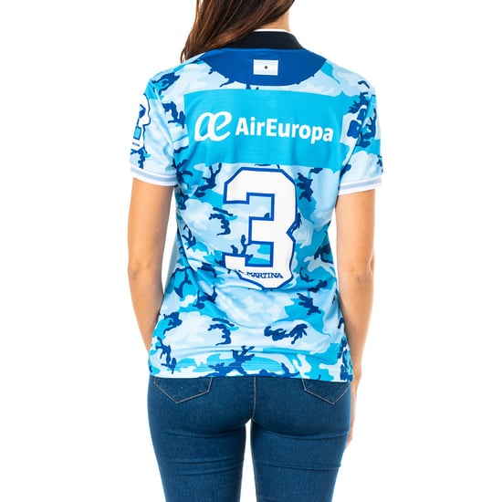 Women's short-sleeved technical polo shirt 2WZ002