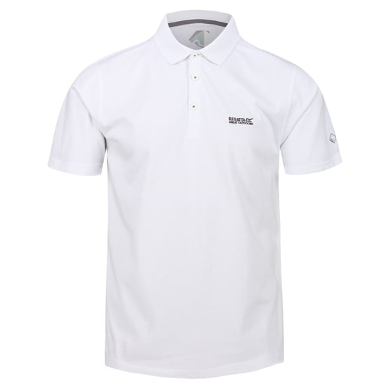 Regatta Heren Sinton Lichtgewicht Poloshirt (Wit) - Image 1