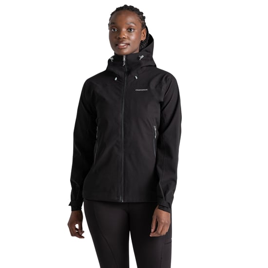 Craghoppers Dames/Dames Dynamic Pro II Waterdichte Jas (Zwart) - Image 3