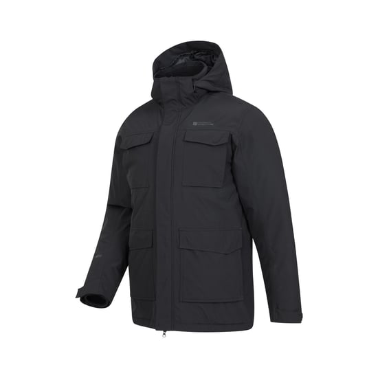Mountain Warehouse Heren Concord Extreme donsjack lang (Zwart) - Image 3