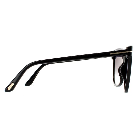 Tom Ford zonnebril ANI FT0844 01B Shiny Black Gray Gradient - Image 4