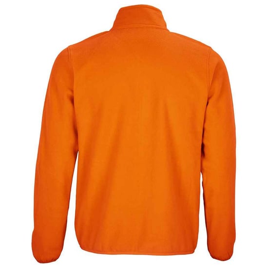 SOLS Heren Factor Fleecejack met rits (Oranje) - Image 2