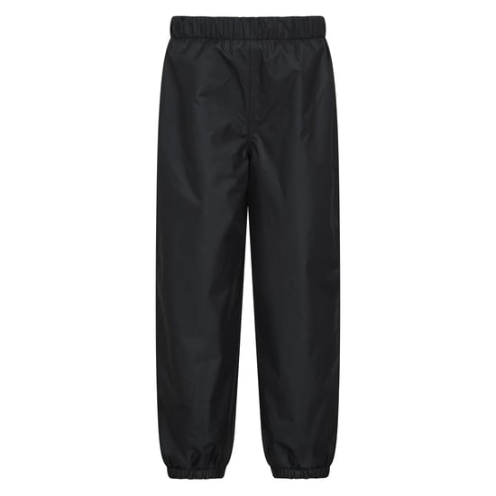 Mountain Warehouse Waterdichte kinder/kinder fleece gevoerde broek (Zwart) - Image 1
