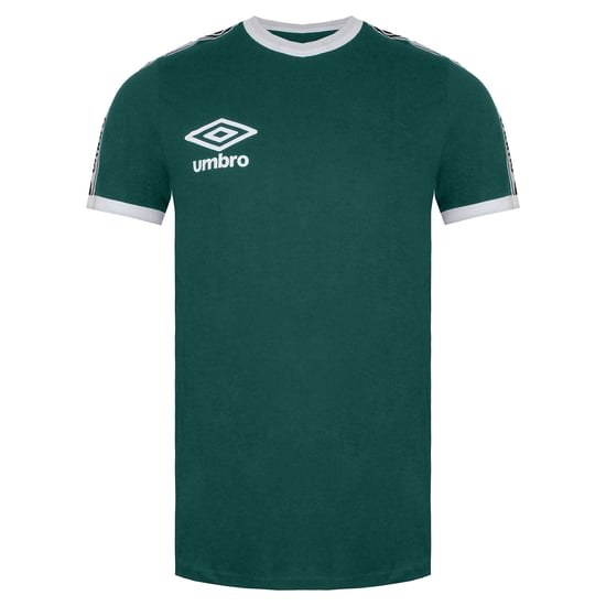 Umbro Ringer Heren Groen/Wit T-Shirt - Image 1