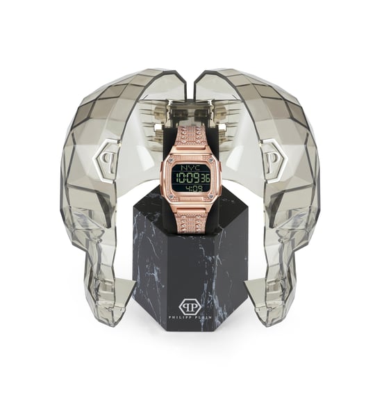 Philipp Plein Hyper $hock Dames Horloge Rosékleurig PWHAA1221 - Image 4