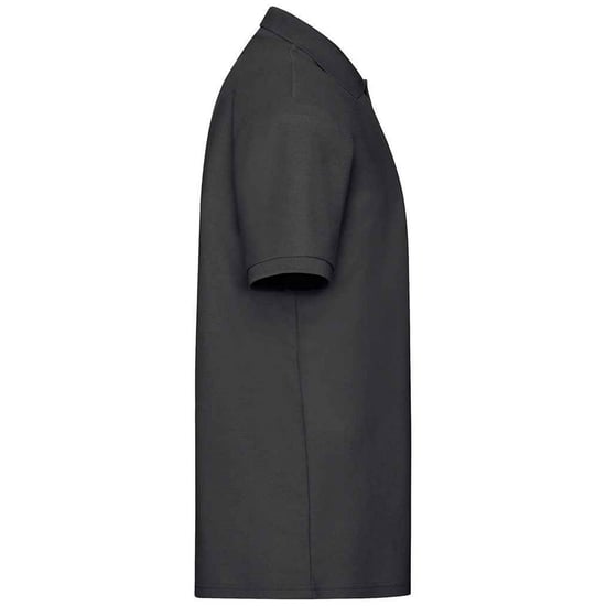 Fruit of the Loom Heren Piqué Polo Shirt (Zwart) - Image 3